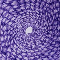 18 Pastel violet  sur carton50x65 cm dec 2016